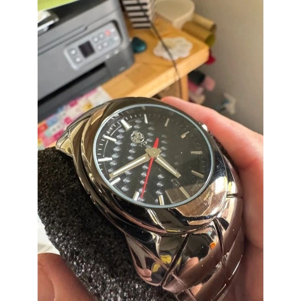 Brand new AJ Accessories watch carbon fiber black
